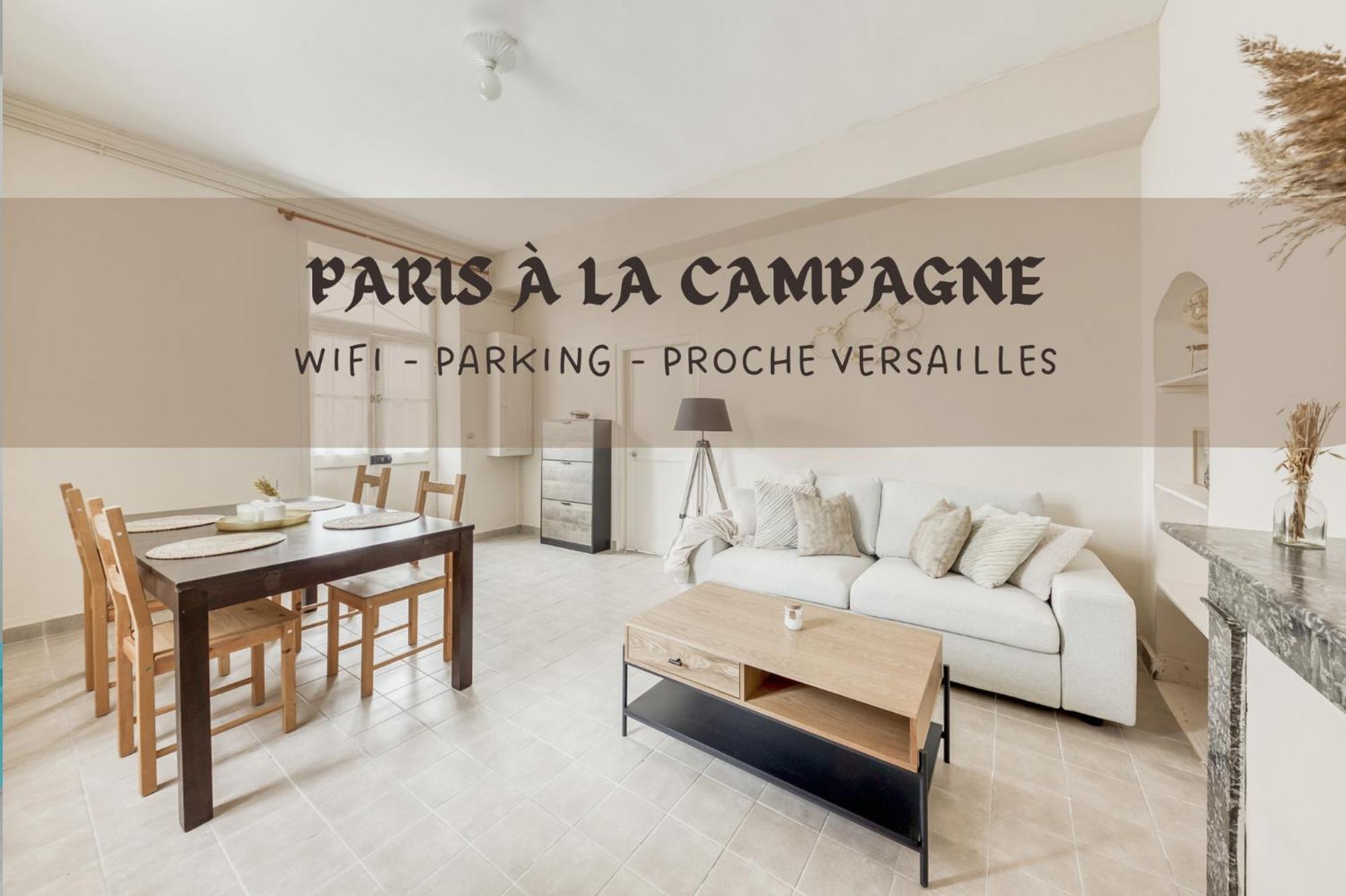 Paris A La Campagne-Parking Gratuit-Proche Versailles La Queue-les-Yvelines Dış mekan fotoğraf